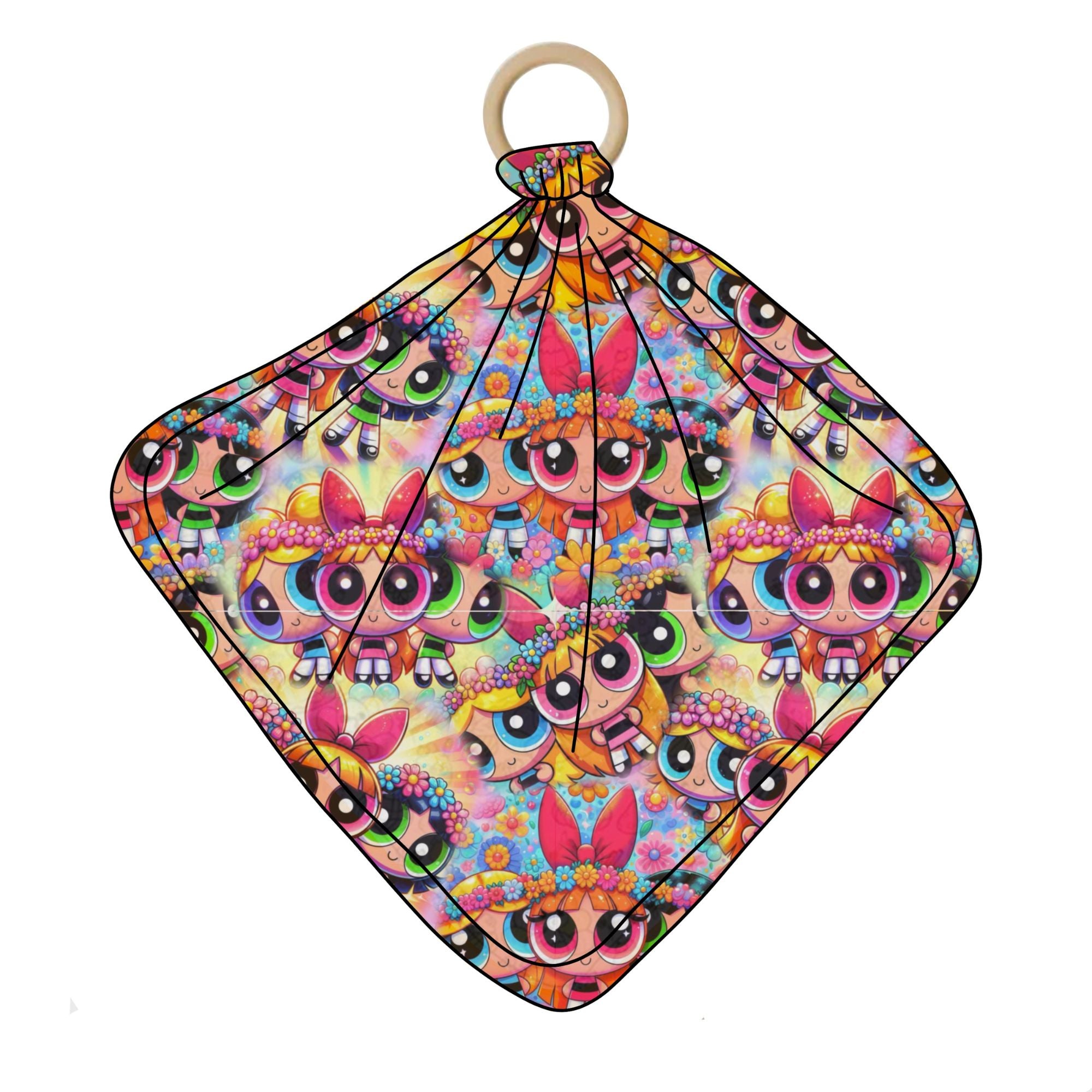 Pretty Little Power - Wood Ring Lovey