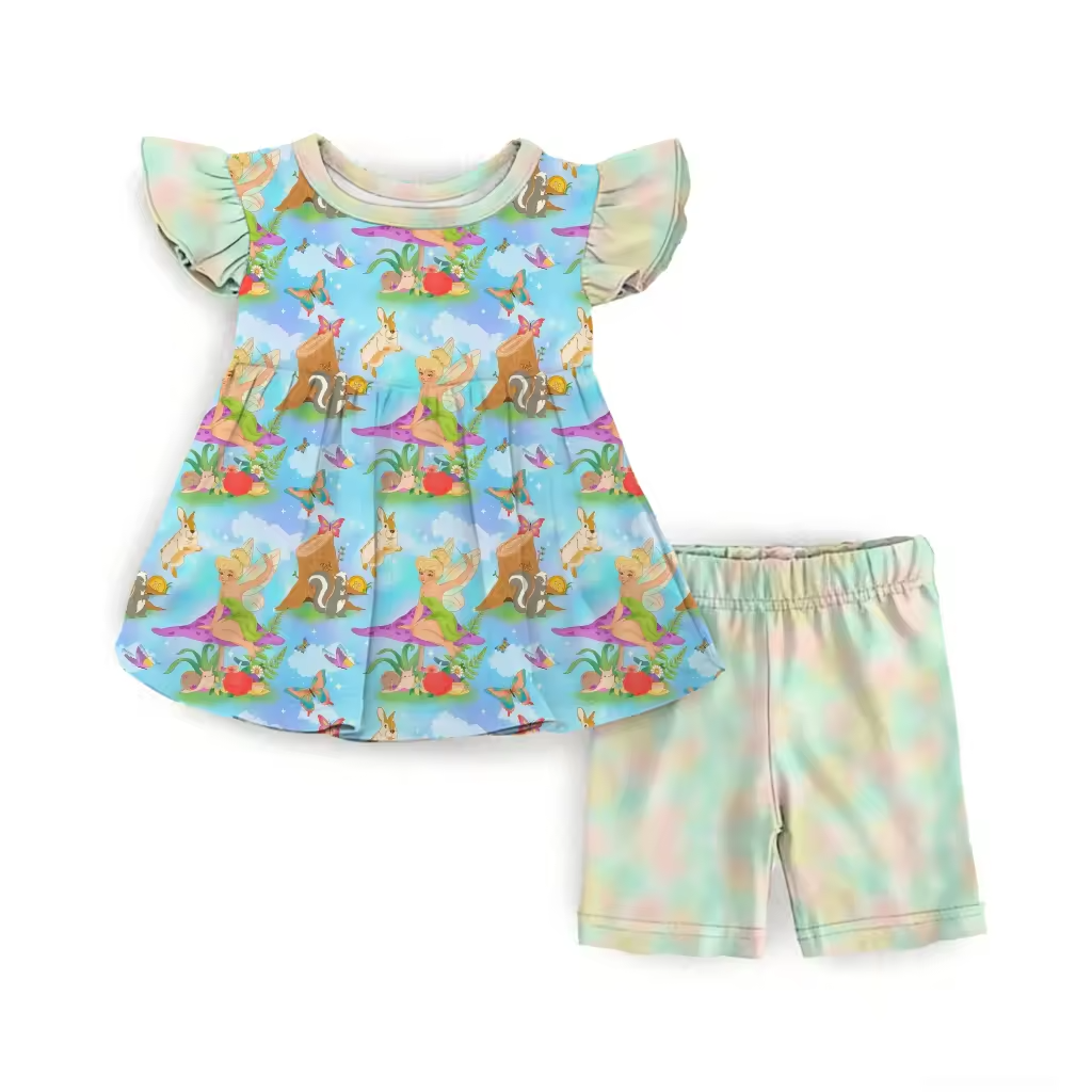 Pixie Forest Friends - Peplum and Bikers