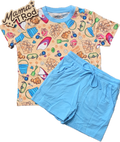 Magic on the Shore - Tee and Drawstring Shorts