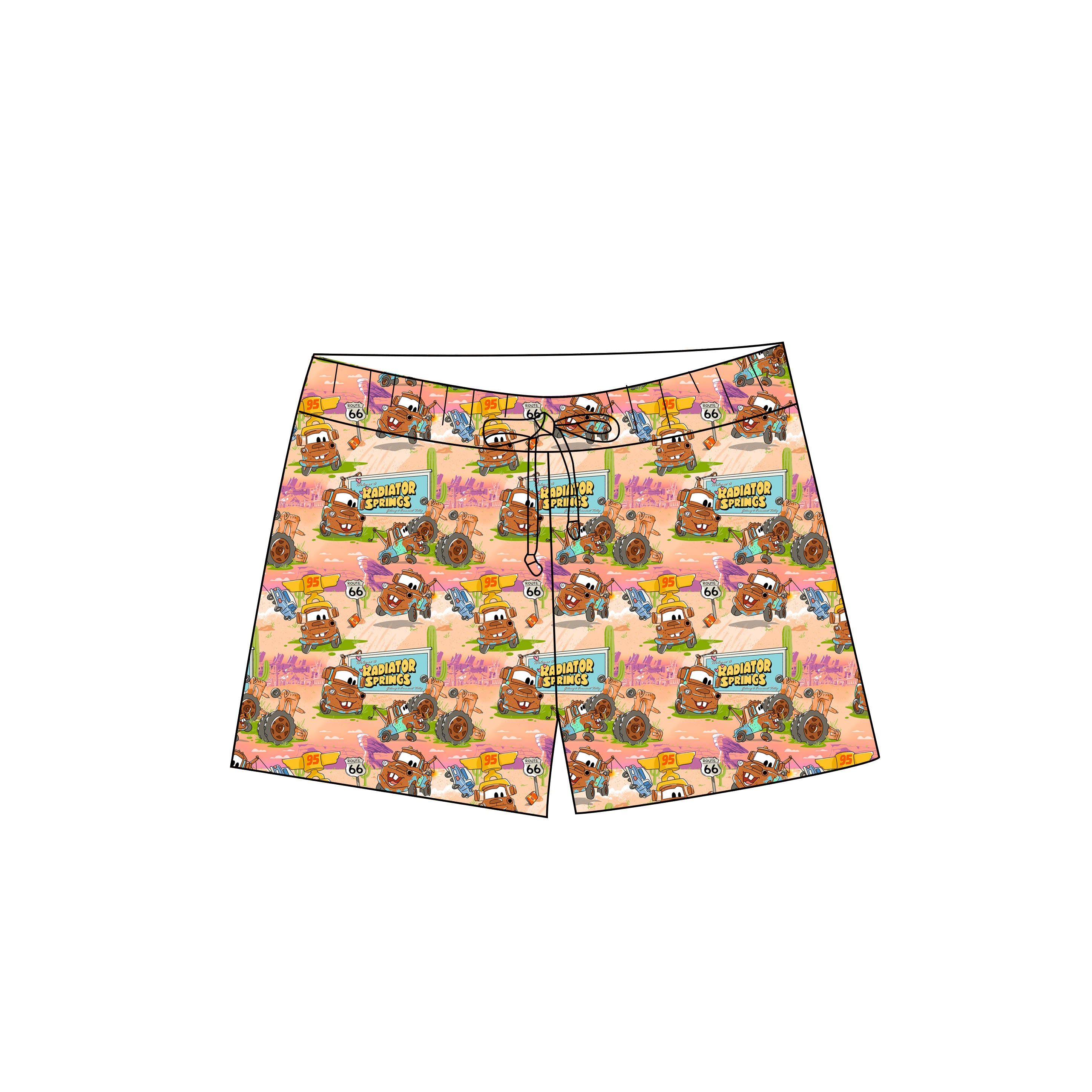 This Dadgum Print - Adult Shorts