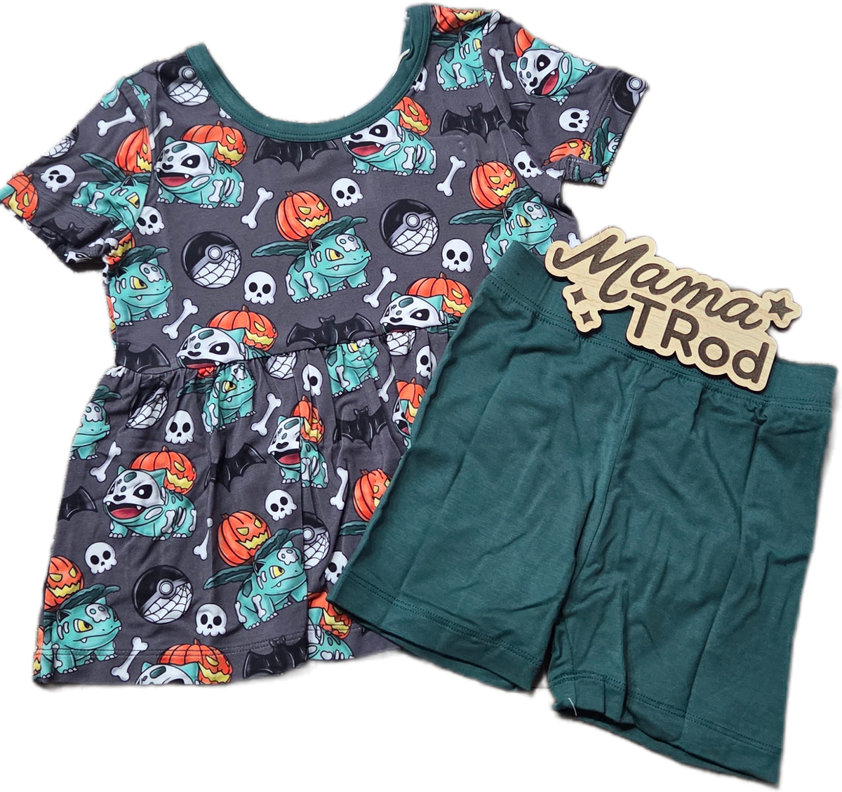 Poke Pumpkin - Peplum and Bikers