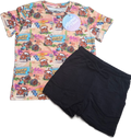This Dadgum Print - Tee and Drawstring Shorts